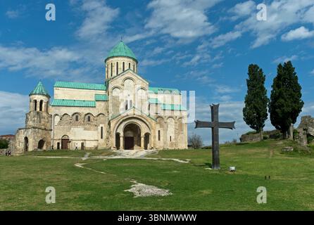 Cathédrale de Bagrati, cathédrale de Kutaisi, ancien site du patrimoine mondial de l'UNESCO, Kutaisi, Imeretia, Géorgie Banque D'Images