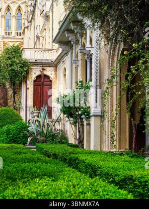 Italie, San Felice del Benaco, impressions sur l'Isola del Garda Banque D'Images