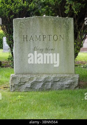 Cimetière Woodlawn dans le Bronx, New York Banque D'Images
