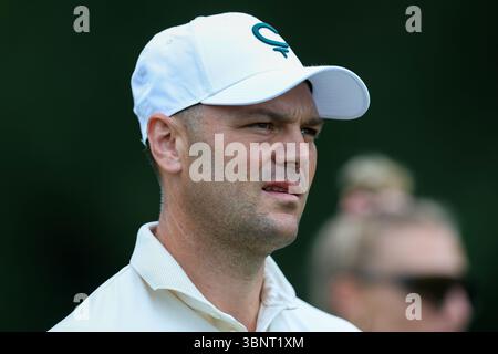 Eichenried, Allemagne. 04 juillet 2025. Golf DP World Tour/European Tour Tag 2 BMW International Open 2025 AM 04.07.2025 im Golf Club Eichenried Martin Kaymer ( Deutschland ) Foto : Revierfoto crédit : ddp Media GmbH/Alamy Live News Banque D'Images