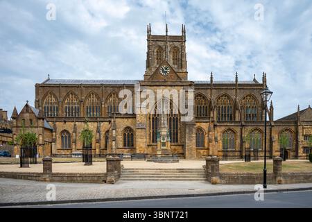 Abbey Church of St Mary the Virgin, Sherborne, Dorset, England Banque D'Images