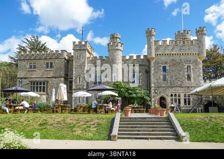 Château de Whitstable à Whitstable, Kent, Angleterre Royaume-Uni Royaume-Uni Banque D'Images