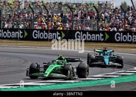 Gabriel Bortoleto (BRA) Sauber C45. 04.07.2025. Championnat du monde de formule 1, Rd 12, Grand Prix de Grande-Bretagne, Silverstone, Angleterre, journée d'entraînement. Banque D'Images