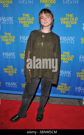 Eloise Thomas à la soirée de gala « The Way Old Friends Do », Park Theatre, Clifton Terrace, Finsbury Park, le lundi 20 mars 2023 à Londres, Angleterre, Royaume-Uni Banque D'Images