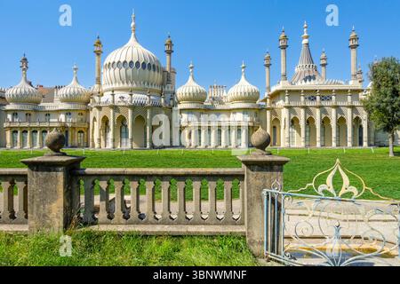 Brighton Pavilion ou Royal Pavilion à Brighton, East Sussex Angleterre Royaume-Uni Banque D'Images
