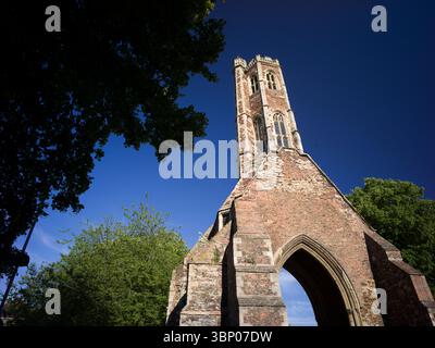 Kings Lynn, Angleterre, Royaume-Uni, 2 juillet 2025, Greyfriars Church Banque D'Images