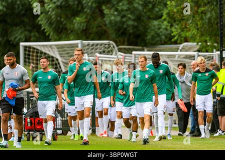 ROTTERDAM, 05-07-2025, training ingsground Nieuw Terbregge, saison 2025/2026, Néerlandais Eredivisie football, Sparta Rotterdam - FC Dordrecht (amical), FC Dordrecht crédit : Pro Shots/Alamy Live News Banque D'Images