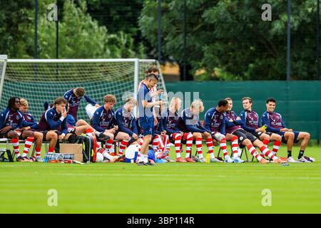 ROTTERDAM, 05-07-2025, training ingsground Nieuw Terbregge, saison 2025/2026, Néerlandais Eredivisie football, Sparta Rotterdam - FC Dordrecht (amical), Sparta Bank crédit : Pro Shots/Alamy Live News Banque D'Images