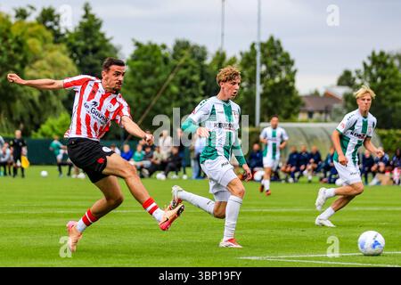 ROTTERDAM , 05-07-2025 , entraîneur Nieuw Terbregge , saison 2025 / 2026 , Néerlandais Eredivisie football , Sparta Rotterdam - FC Dordrecht (amical), Sparta assistent entraîneur Jay Driessen Banque D'Images