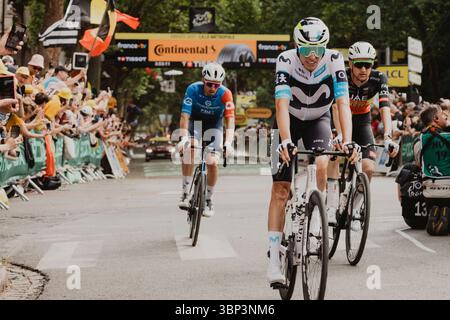 2025 Tour de France crédit image : PelotonPix / Dave Dodge Photography Banque D'Images