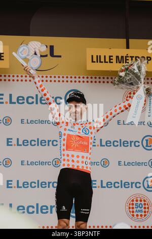 2025 Tour de France crédit image : PelotonPix / Dave Dodge Photography Banque D'Images