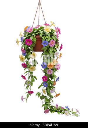 Rendu 3D minimaliste dans un rendu doux et lisse Banque D'Images