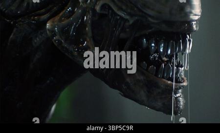Alien Earth monstre alien Banque D'Images