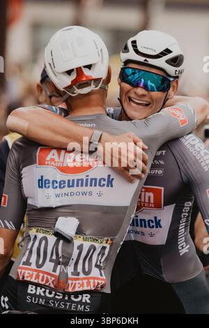 2025 Tour de France crédit image : PelotonPix / Dave Dodge Photography Banque D'Images