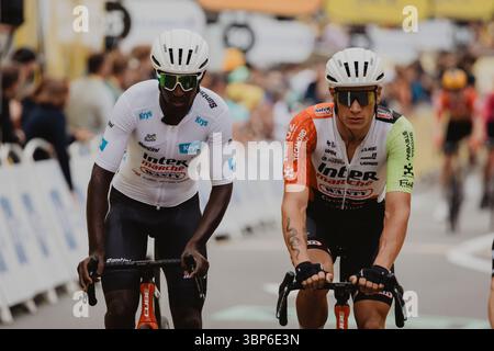 2025 Tour de France crédit image : PelotonPix / Dave Dodge Photography Banque D'Images