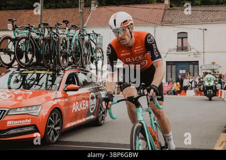 2025 Tour de France crédit image : PelotonPix / Dave Dodge Photography Banque D'Images