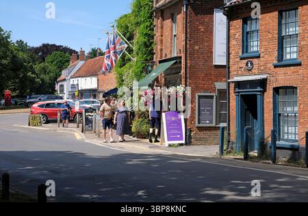 Burnham market, North Norfolk, Angleterre Banque D'Images