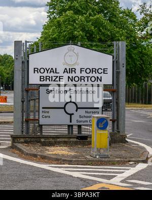 RAF Brize Norton Banque D'Images