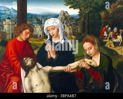 Ambrosius Benson - Pietà au pied de la Croix - Google Art Project Banque D'Images