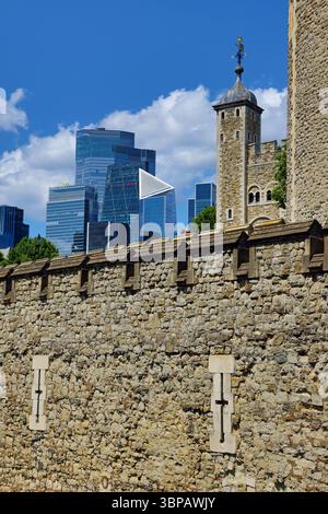 La Tour de Londres, Londres, Angleterre Banque D'Images