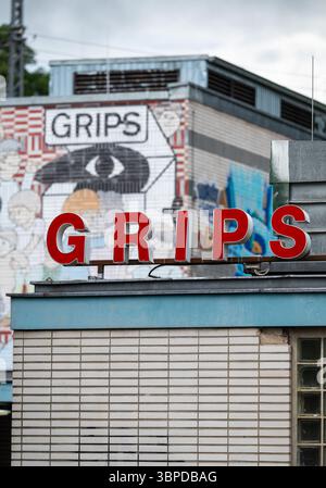 Berlin, Allemagne. 07 juillet 2025. Le Grips Theater à Hansaplatz. Crédit : Soeren Stache/dpa/Alamy Live News Banque D'Images