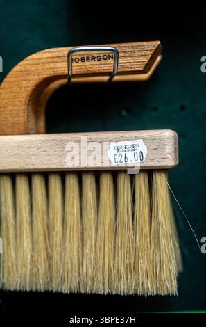 Gros plan de la brosse de l'agitateur Banque D'Images