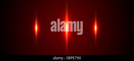 Lignes de lumière laser. Néon horizontal. Lignes de vitesse horizontales au néon. Rayures lumineuses. Faisceaux laser. Illustration vectorielle Illustration de Vecteur