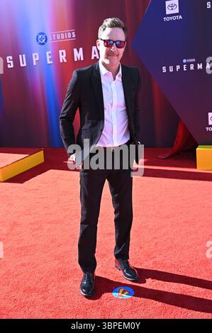 Michael Rosenbaum BEI der Weltpremiere des Kinofilms 'Superman' im TCL Chinese Theatre. Los Angeles, 07.07.2025 Banque D'Images