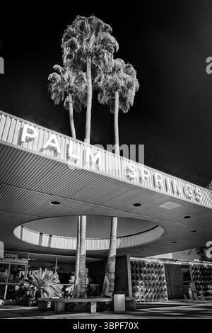 Hôtel de ville, Palm Springs, Californie Banque D'Images