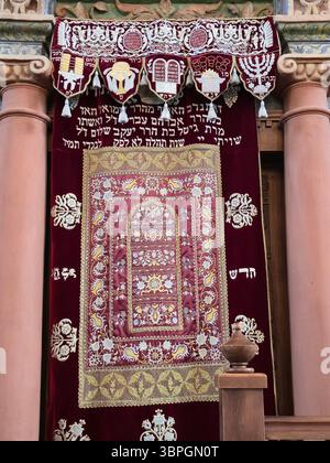 La belle synagogue du 17ème siècle à Tykocin, Pologne Banque D'Images