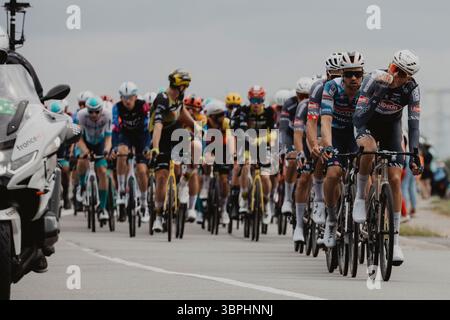 2025 Tour de France crédit image : PelotonPix / Dave Dodge Photography Banque D'Images
