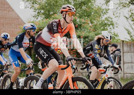 2025 Tour de France crédit image : PelotonPix / Dave Dodge Photography Banque D'Images