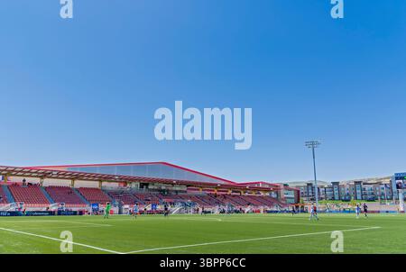 5 juillet 2020, Herriman, Utah, États-Unis : le courage de Caroline du Nord affronte les Red Stars de Chicago lors de leur NWSL Challenge Cup Preliminary Round match en l'absence de fans au ZIONS Bank Stadium à Herriman, UT, le dimanche 5 juillet 2020. (Crédit image : © Michael Mangum/ZUMA Wire) Banque D'Images