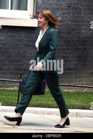 Londres, Royaume-Uni. 09 juillet 2025. Rachel Reeves, chancelière britannique de l'Échiquier, arrive au 11 Downing Street. Crédit : SOPA images Limited/Alamy Live News Banque D'Images