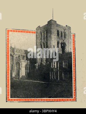 Églises britanniques - la tour restaurée de la cathédrale St Edmundsbury (St James) une fois restaurée Banque D'Images
