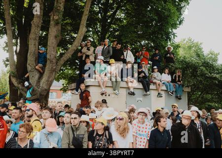 2025 Tour de France crédit image : PelotonPix / Dave Dodge Photography Banque D'Images