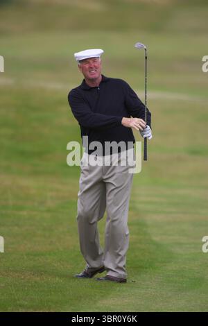 040714 Royal Troon GC, Écosse . Picture Mark Newcombe, l'Open Championship 2004 Tom Weiskopf L'Open Championship 2004 s'est déroulé du 15 au 18 juillet 2004 au Royal Troon Golf Club en Écosse. Banque D'Images