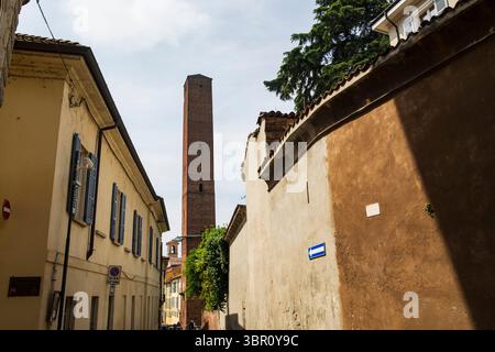 Torre Belcredi, Pavie, Italie Banque D'Images