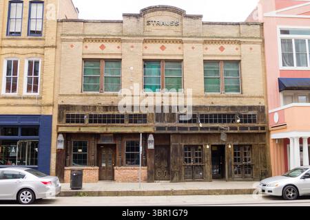 Old Cellar Bar à Galveston Texas Banque D'Images