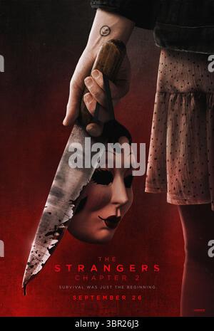 The Strangers : Chapter 2 (2025) POSTER ART *Filmstill - usage éditorial seulement* Voir instructions spéciales. CAP/UFS image fournie par Capital Pictures Banque D'Images