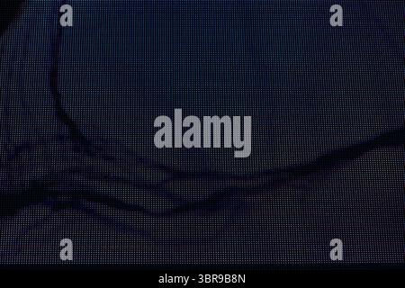 Problèmes d'écran - interférences de télévision numérique et analogique ou de moniteur Banque D'Images