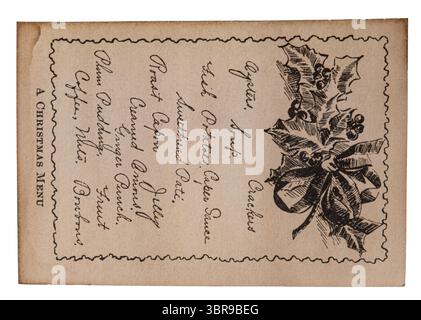 vintage éphémère, articles à base de papier initialement destinés à être utilisés brièvement — cartes, billets, publicités — qui au fil du temps gagnent en valeur collectable ou historique, authe Banque D'Images