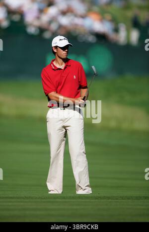 Aaron Baddeley à l'US Open 2007, Oakmont, Country Club, Pittsburgh, Pa. États-Unis. 070614 Picture Credit : Mark Newcombe / visionsingolf.com L'US Open 2007 s'est tenu du 14 au 17 juin 2007 au Oakmont Country Club d'Oakmont, en Pennsylvanie. Banque D'Images