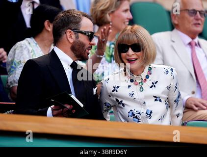 Le douzième jour des championnats de Wimbledon 2025 au All England Lawn Tennis and Croquet Club, Londres. Date de la photo : vendredi 11 juillet 2025. Banque D'Images