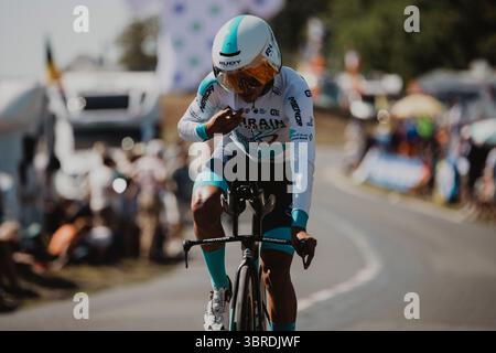 2025 Tour de France crédit image : PelotonPix / Dave Dodge Photography Banque D'Images