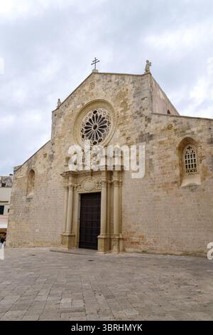 Cathédrale de Santa Maria Annunziata, Otrante, Province de Lecce, péninsule du Salento, Pouilles, Italie Banque D'Images