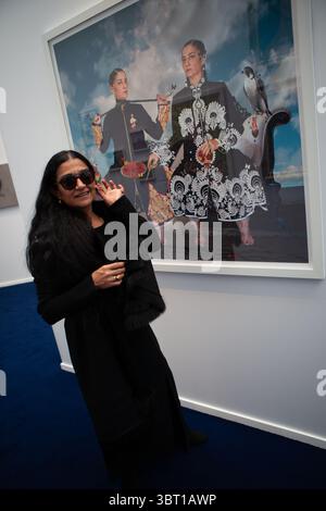 12 septembre 2019, Paris, France : Bahrain Art in Grand Palais, la Biennale Paris, la Foire universelle de l'art, Paris (crédit image : © Ania Freindorf/ZUMA Wire) Banque D'Images