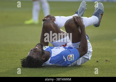 25 septembre 2019, Leganes, Madrid, Espagne : Awizem de Leganes en action lors du match de football de la Liga entre Leganes et Athletic de Bilbao, le 25 septembre, au stade Butarque, à Leganes, Madrid, Espagne. (Crédit image : © AFP7 via ZUMA Wire) Banque D'Images