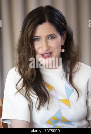 13 août 2019, Hollywood, Californie, États-Unis : KATHERINE Hahn fait la promotion du film 'MRS Fletcher' à Hollywood. (Crédit image : © Armando Gallo/ZUMA Studio) Banque D'Images