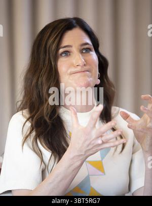 13 août 2019, Hollywood, Californie, États-Unis : KATHERINE Hahn fait la promotion du film 'MRS Fletcher' à Hollywood. (Crédit image : © Armando Gallo/ZUMA Studio) Banque D'Images
